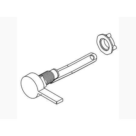 Kohler Reach Trip Lever, Lh Service 1402650-CP